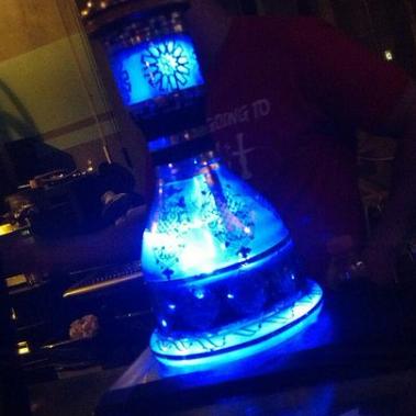 Подсветка под колбу с пультом LED