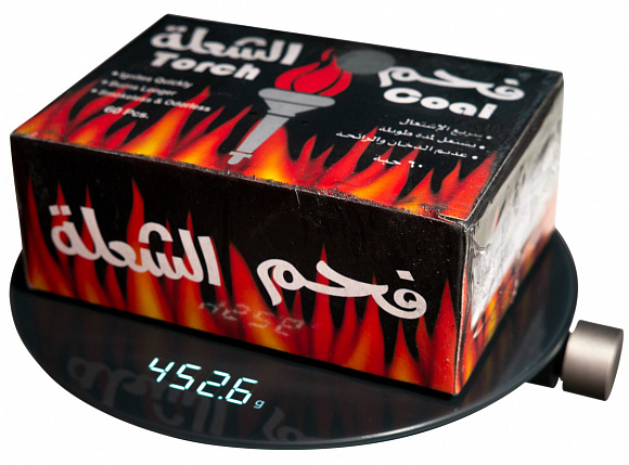 Уголь "Торч", коробка, 20 пластин.