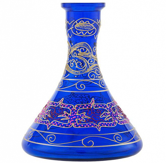 Колба треугольная расписная D43