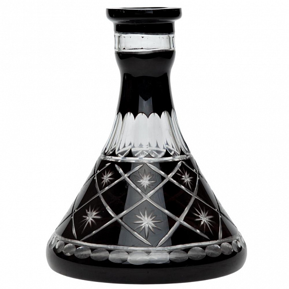 Колба резное стекло D45