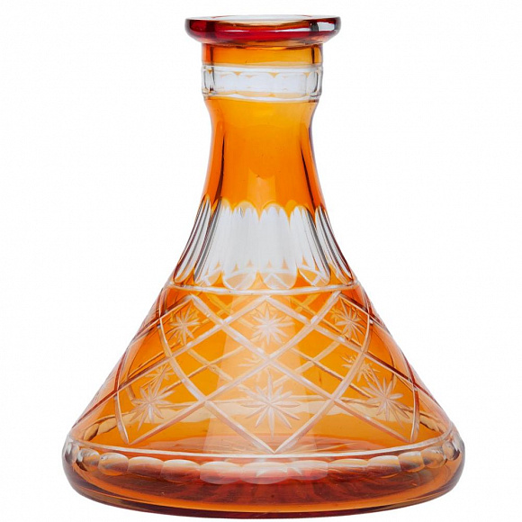 Колба резное стекло D45