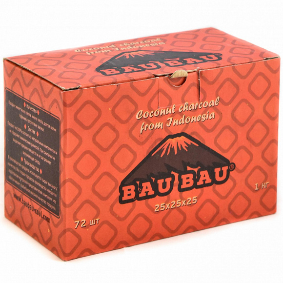 Уголь кокосовый BauBau 1 кг