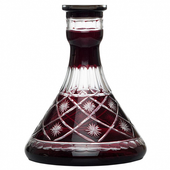 Колба резное стекло D45