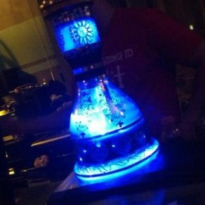 Подсветка под колбу с пультом LED